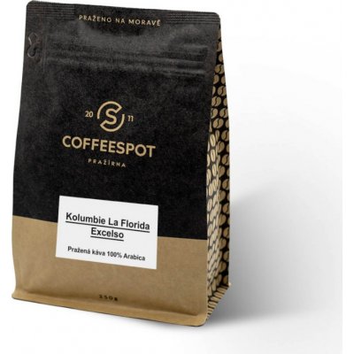 Coffeespot Kolumbie La Florida Excelso zrnková 250 g – Hledejceny.cz