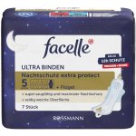 Facelle Hygienické vložky Ultra Extra Night 7 ks – Zboží Dáma