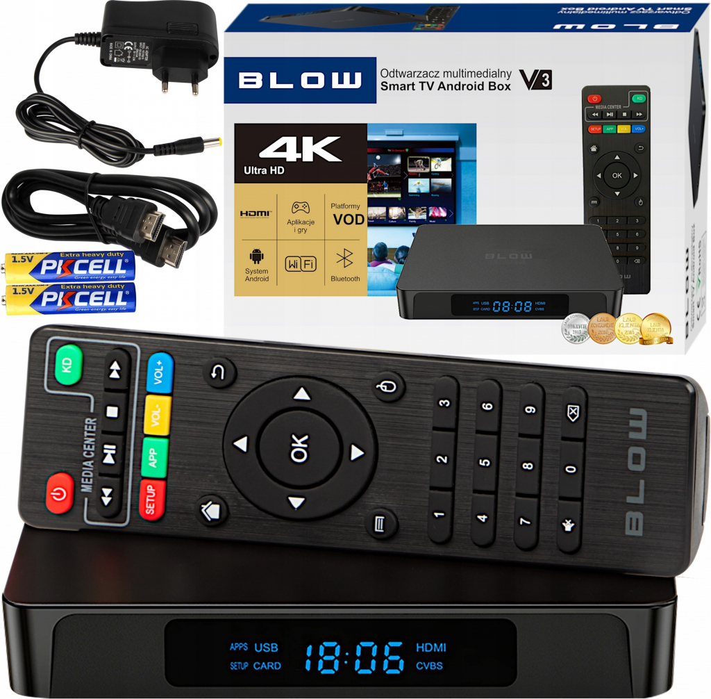 BLOW Android 4K TV BOX od 820 Kč - Heureka.cz