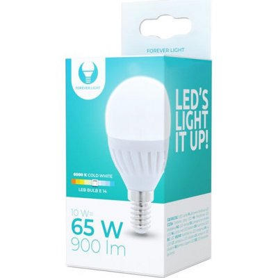 Forever Led žárovka E14 10W 6000K ilumka ceramic – Hledejceny.cz