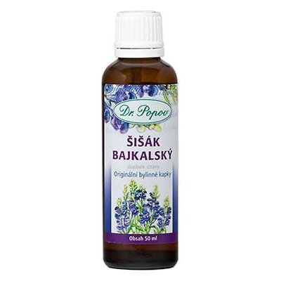 Dr. Popov Šišák bajkalský originální bylinné kapky 50 ml – Hledejceny.cz
