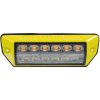 Exteriérové osvětlení PREDATOR oranžový 6x2W + pracovní světlo, 12-24V, žlutý, ECE R65
