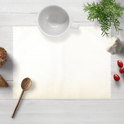 Biante Teflonové prostírání TF-037 Smetanové bez vzoru 30x40cm – Zboží Dáma