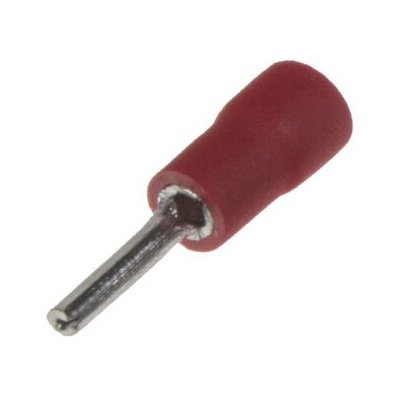 Kabelový kolík 1,9 mm červený, 100 ks – Zboží Živě