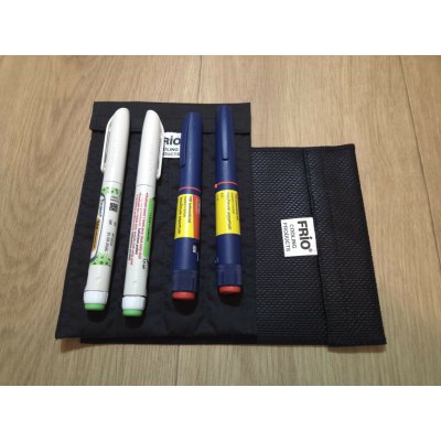 Frio Chladící pouzdro FRIO Large Wallet na inzulínové pero černá – Zboží Mobilmania