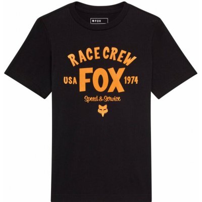 FOX Yth Slogan Ss Tee Black – Zboží Dáma