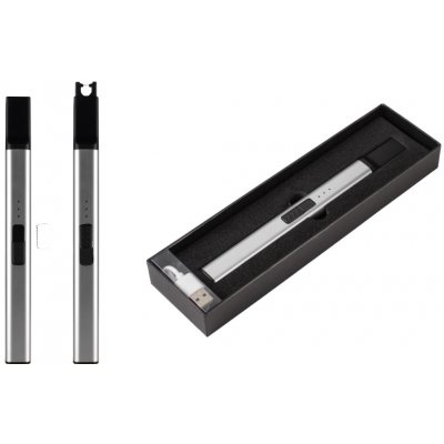 Plazmový zapalovač USB 26 cm černý, Kaminer – Sleviste.cz