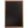 Tabule 2x3 Černá tabule na křídy v dřevěném rámu 60 x 87 cm