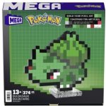 Mega Bloks Mega Pokémon Pixel art - Bulbusaur – Zboží Dáma