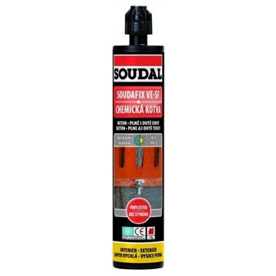 SOUDAL Chemická kotva SOUDAFIX VE-SF 280ml – Zboží Mobilmania