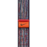 Apple Watch 42mm modro-červený provlékací sportovní řemínek Nike MXU03ZM/A – Sleviste.cz