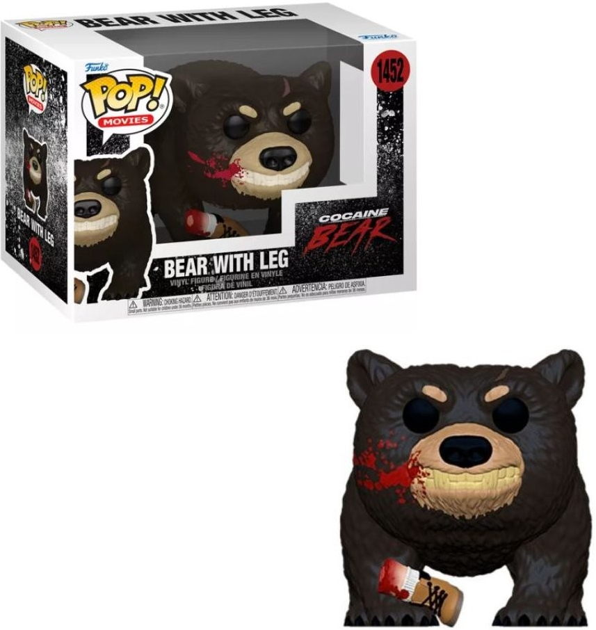 Funko Pop! Cocaine Bear Bear with Leg Movies