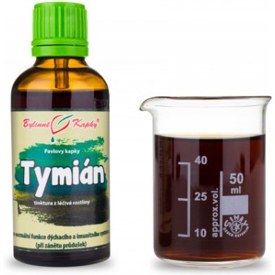 Bylinné kapky Tymián kapky tinktura 50 ml – Hledejceny.cz