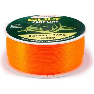 CLIMAX Cult Carpline fluo orange 600 m 0,28 mm 6,8 kg