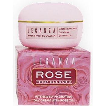 Leganza Rose intenzivní hydratační krém Bulgarian Rose Oil 45 ml