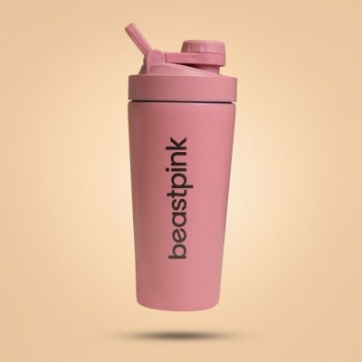 BeastPink Šejkr Steel 650 ml Pink – Zboží Dáma