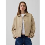 Gap Oversize crop hnědá – Zboží Mobilmania