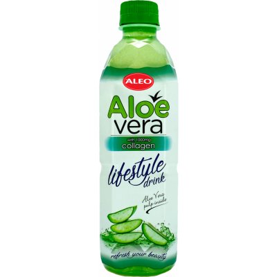 Aleo Aloe Vera Lifestyle drink s kolagenem, 0,5 – Zbozi.Blesk.cz
