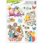 Okenní fólie velikonoční VE011 30x42cm s glitrem – Hledejceny.cz