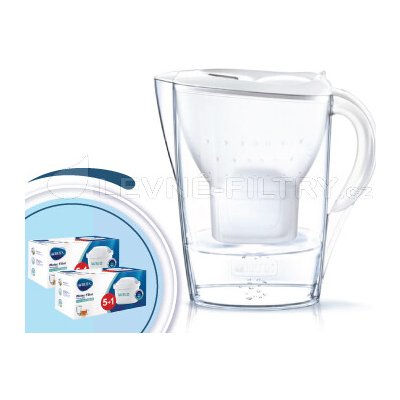 Brita Marella cool 2,4 l bílá + filtry Maxtra 12 ks – Zboží Mobilmania