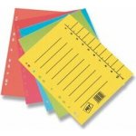 HIT Office - papírový rozlišovač - A4, mix barev, 100 ks – Zboží Živě
