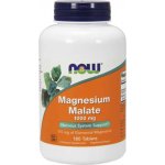 Now Foods Magnesium Malate hořcík malát 1000 mg 180 tablet – Sleviste.cz