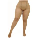 Giulia dámské jemné nadměrné elastické punčochové kalhoty MOLLY 40 DEN caramel – Zboží Dáma