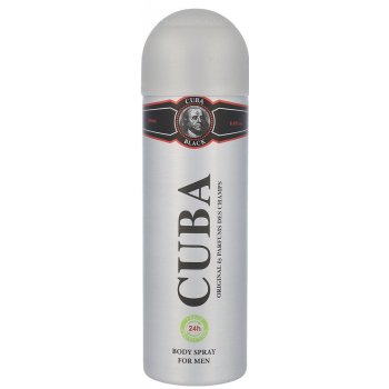 Cuba Black deospray 200 ml