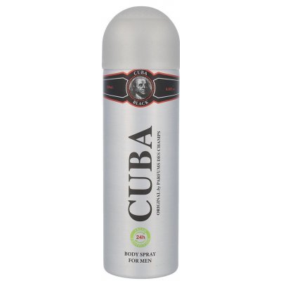 Cuba Black deospray 200 ml