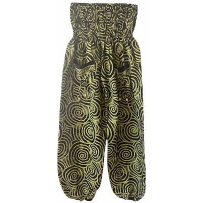 Dámské harémové kalhoty s vysokým pasem zelené – Hledejceny.cz