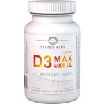 Pharma Activ Czech Vitamin D3 MAX 4000 I.U. 30 tablet – Hledejceny.cz