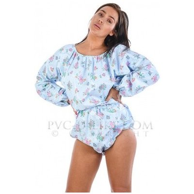 PVC obleček pro Adult Baby s potiskem zvířátek L XL – Zboží Mobilmania