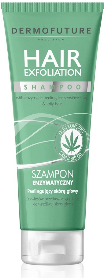Dermofuture Peelingový enzýmový Shampoo na vlasy 200 ml
