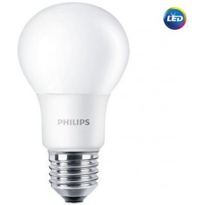 Philips LED žárovka E27 7,5W/60W 3000K 230V A60 P169135 – Zboží Mobilmania