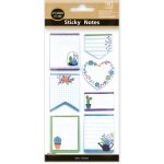 ARGUS Samolepící štítky kaktusy, bílo-modré 23210005 – Zboží Dáma