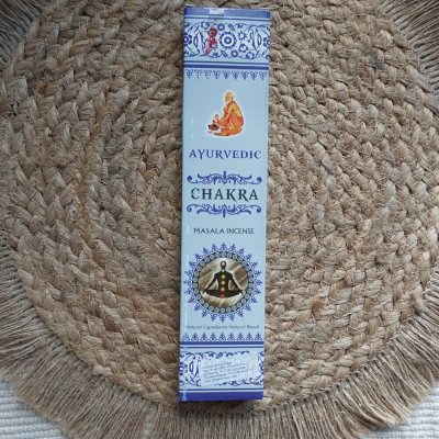 Ayurvedic Chakra kadidlo masala vonné tyčinky 15 g – Hledejceny.cz