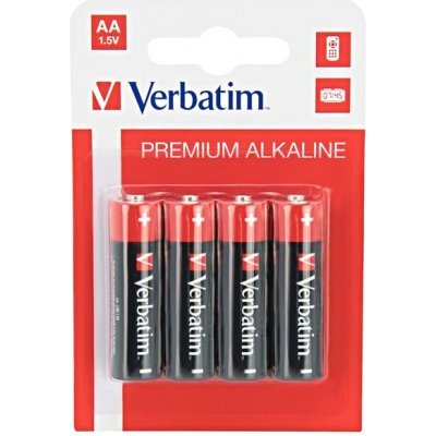 Verbatim Premium AA 4ks AB015VEA2AB4 – Zboží Mobilmania