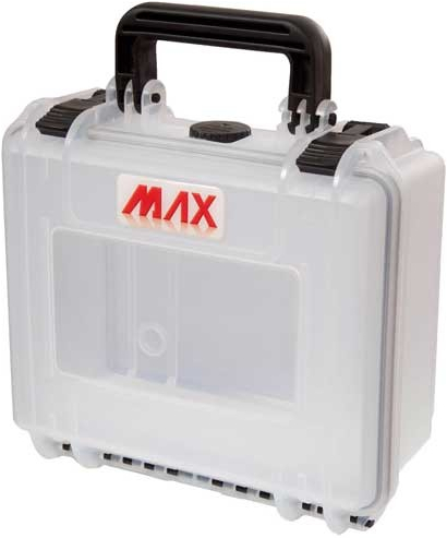 Magg MAX235H105 MAX Plastový kufr, 258x243xH 117,5mm, IP 67, transparent