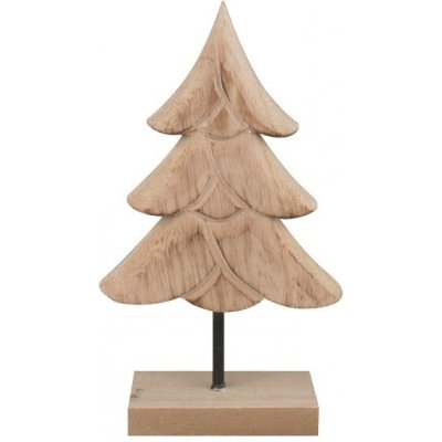 Anděl Přerov Dřevěný stromek na postavení přírodní 9 x 16 cm – Hledejceny.cz