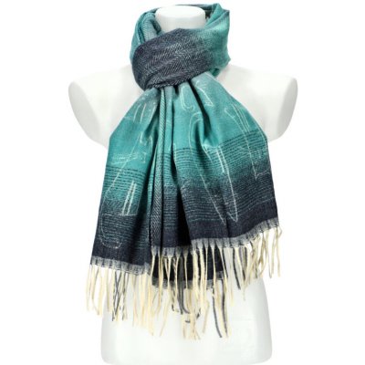 Dámská barevná teplá dlouhá zimní šála motiv M3 – Zboží Mobilmania