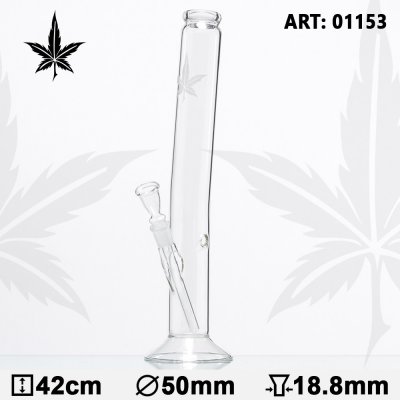 Sand Leaf Skleněný bong Hangover 42 cm 18,8 mm – Hledejceny.cz