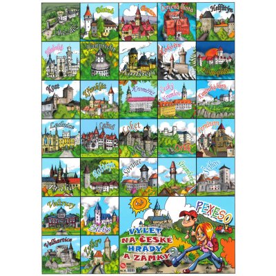Pexeso: Hrady a zámky – Zbozi.Blesk.cz