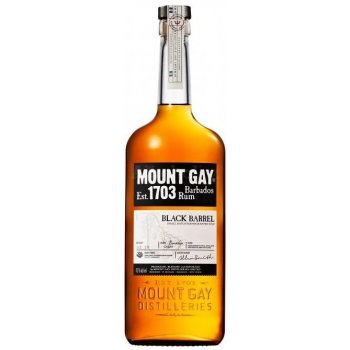 Mount Gay 1703 Black Barrel 43% 0,7 l (holá láhev)