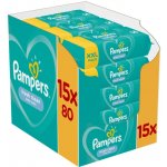 Pampers Vlhčené ubrousky Fresh Clean 15 x 80 ks – Zboží Dáma