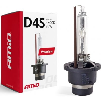 Amio Xenonová výbojka D4S PREMIUM 4300°K - – Hledejceny.cz