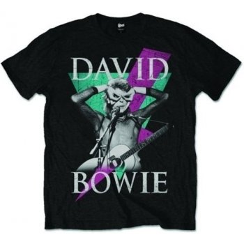 David Bowie tričko Thunder černá