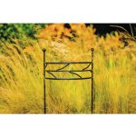 Opora pro rostliny LIANE kovová 70 x 28 x 15 cm černá – Hledejceny.cz