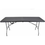 Rojaplast Stůl CATERING 180x74 cm ČERNÝ – Zboží Dáma