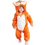 Dětský plyšový overal liška – Zboží Dáma