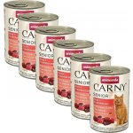 Carny Senior Hovězí a krůtí srdce 6 x 400 g – Hledejceny.cz